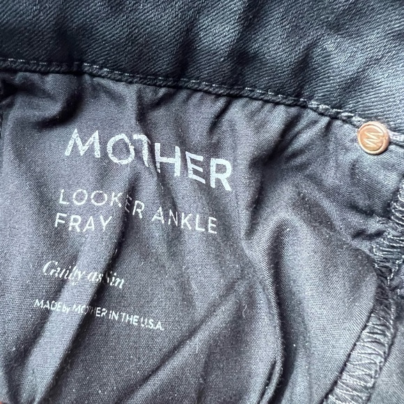 Mother Denim Ankle Fray - Guilty as Sin Wash - Picture 3 of 8
